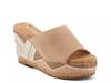 Radiant Wedge Sandal Tan view
