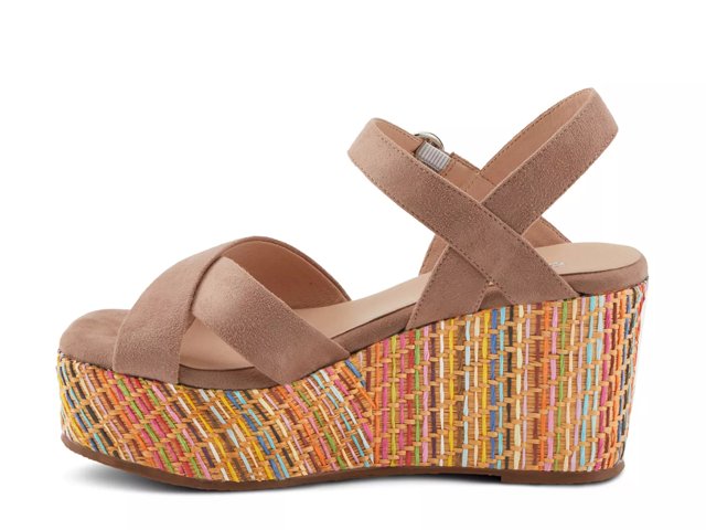 Rainbowfun Wedge Sandal