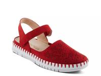 Rissa Platform Sandal Red view