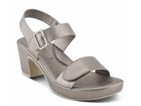 Sandlin Platform Sandal Pewter view