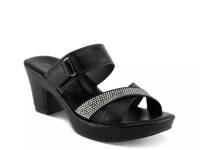 Scalan Platform Sandal Black view