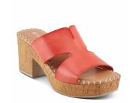 Stellana Platform Sandal Red view