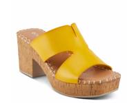 Stellana Platform Sandal Yellow view