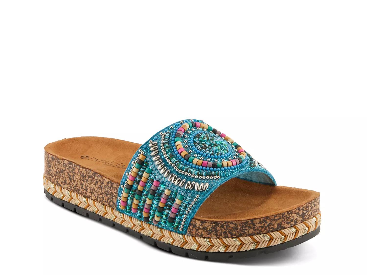 Swirla Wedge Sandal