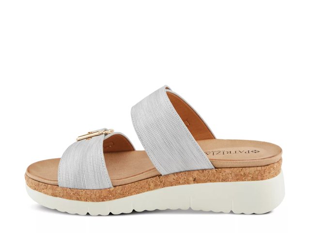 Velvette Wedge Sandal