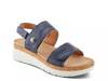 Viona Wedge Sandal Navy view