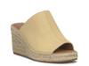 Cabriah Espadrille Wedge Sandal Yellow Leather view