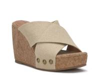 Valmai Wedge Sandal Natural view