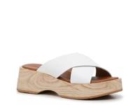 Orion Platform Sandal White view