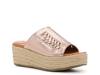 Silvana Espadrille Sandal Rose Gold Metallic view