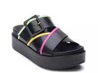 Micah Platform Sandal Black view