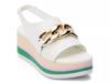 Natalia Wedge Sandal White view