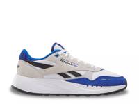 Classic Leather 2400 Sneaker - Men's White/Grey/Blue view