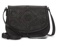 Cary Leather Crossbody Bag Black view