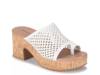 Michaela Platform Sandal White view