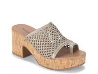 Michaela Platform Sandal Champagne view