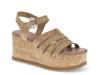 Savannah Wedge Sandal Natural Beige Cork view