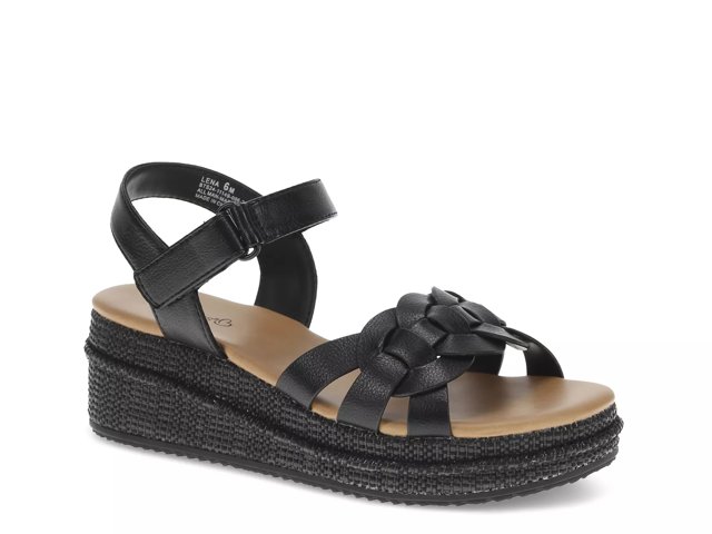 Lena Wedge Sandal