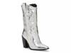 Alisah Cowboy Boot Silver Metallic view