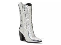 Alisah Cowboy Boot Silver Metallic view