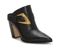 Baily Mule Black/Gold Leather view