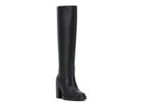 Gibi Platform Boot Black Leather view