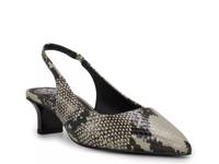 Pilar Pump Ivory Snake Print view