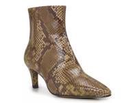 Quinley Bootie Tostada Brown/Moss Green Snake Print view