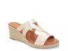 Addison Espadrille Wedge Sandal Gold Metallic view