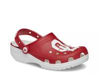 University of Oklahoma Classic Clog Red/White view