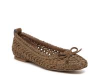Frankie Ballet Flat Latte Brown view