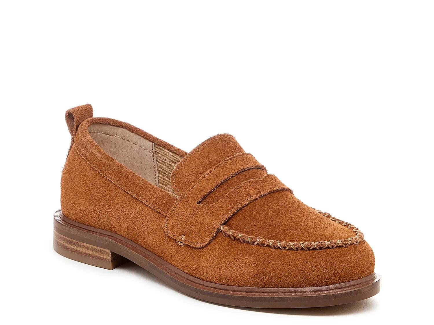Kelsi Dagger Brooklyn Lens Loafer In Cognac Suede