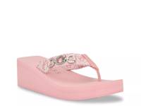 Edany Wedge Sandal Pink view