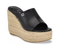 Evba Wedge Sandal Black view