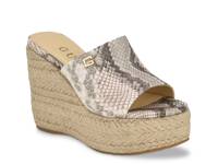 Evba Wedge Sandal Taupe view