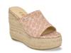 Evba Wedge Sandal Light Natural view