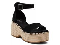 Laila Wedge Sandal - Women's Black view