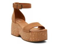Laila Wedge Sandal - Women's Brown view