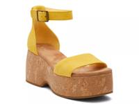 Laila Wedge Sandal - Women's Yellow view