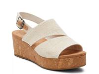 Claudine Wedge Sandal - Women's Off White view