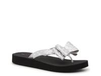 Valrine Sandal Black/Sliver Metallic Pearls & Rhinestones view