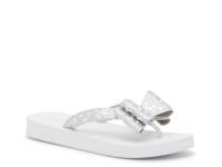 Valrine Sandal White/Sliver Metallic Pearls & Rhinestones view