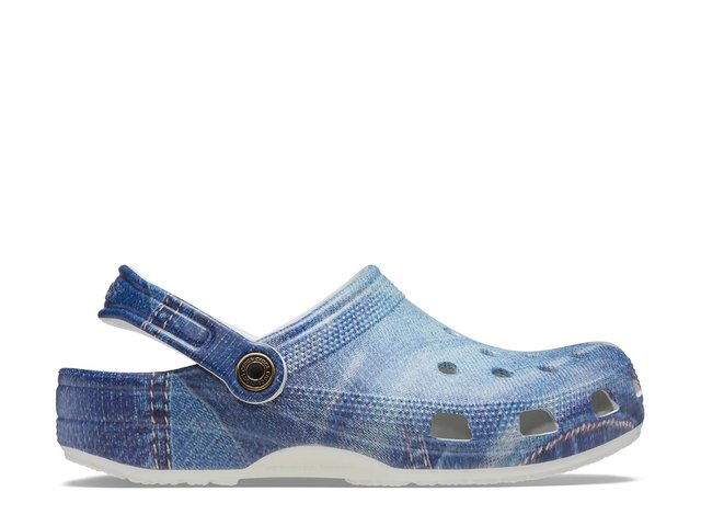 Crocs Classic Denim Clog - Free Shipping | DSW display picture 2