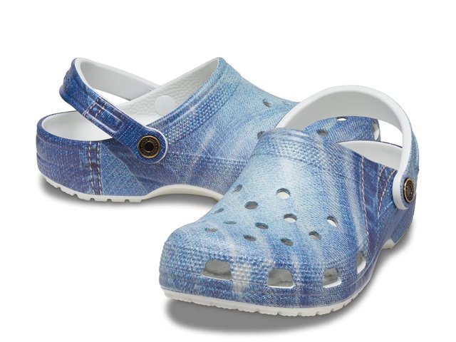 Crocs Classic Denim Clog - Free Shipping | DSW
