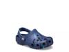 Classic Marbled Clog - Kids' Navy/Multicolor view