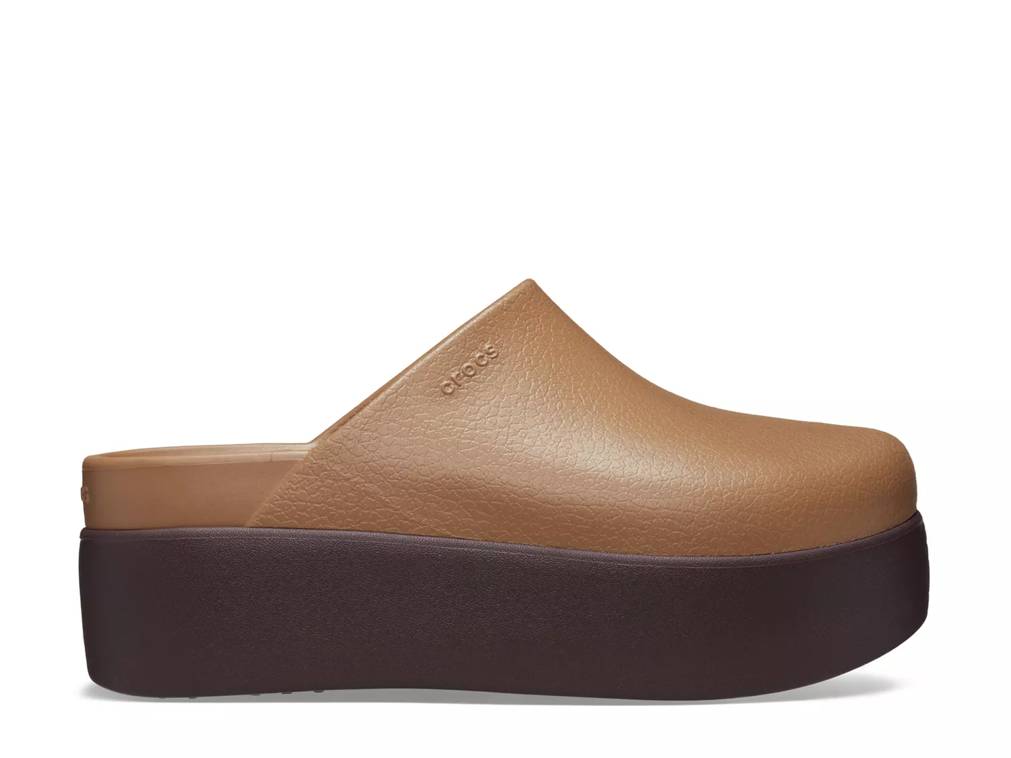 Featuring the Dylan Platform Clog. Click to shop this shoe.