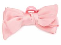 Bow Claw Hair Clip Pink view