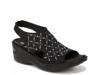 Destiny Bright Wedge Sandal Black view