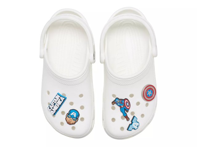 Captain America Jibbitz Set - 5 Pack