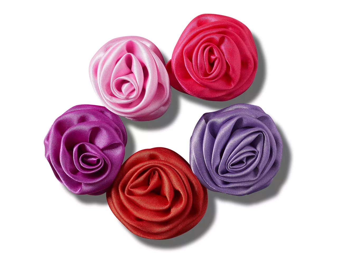 Dark Rosette Jibbitz Set - 5 Pack